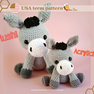 Muffin the Donkey- PDF pattern