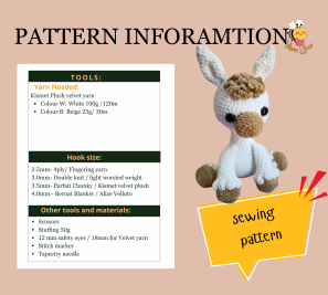Ali the Llama – PDF pattern