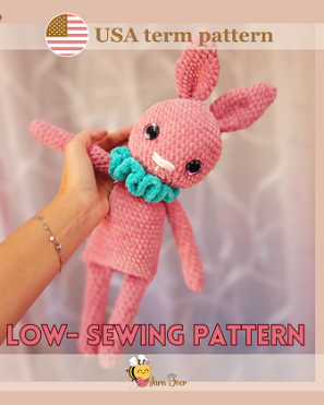 How to crochet a ragdoll bunny pattern