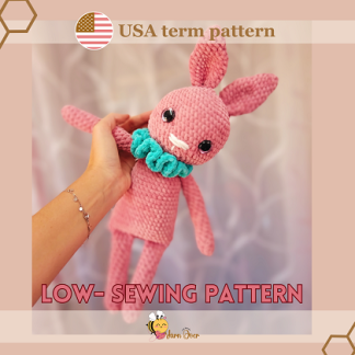 How to crochet a ragdoll bunny pattern