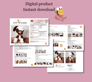 Jack the terrier- Plush pattern PDF