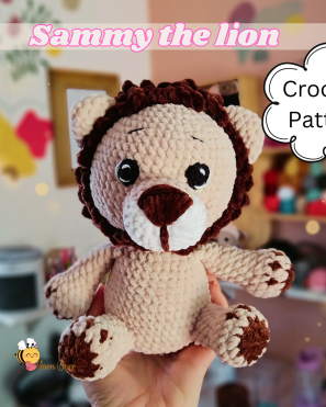 Sammy the Lion - PDF Pattern
