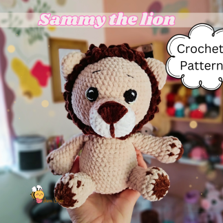 Sammy the Lion - PDF Pattern
