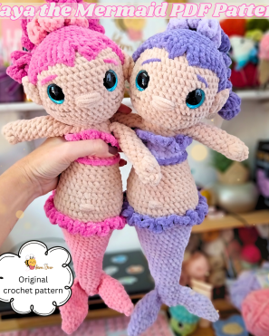 Maya the Mermaid - PDF Pattern