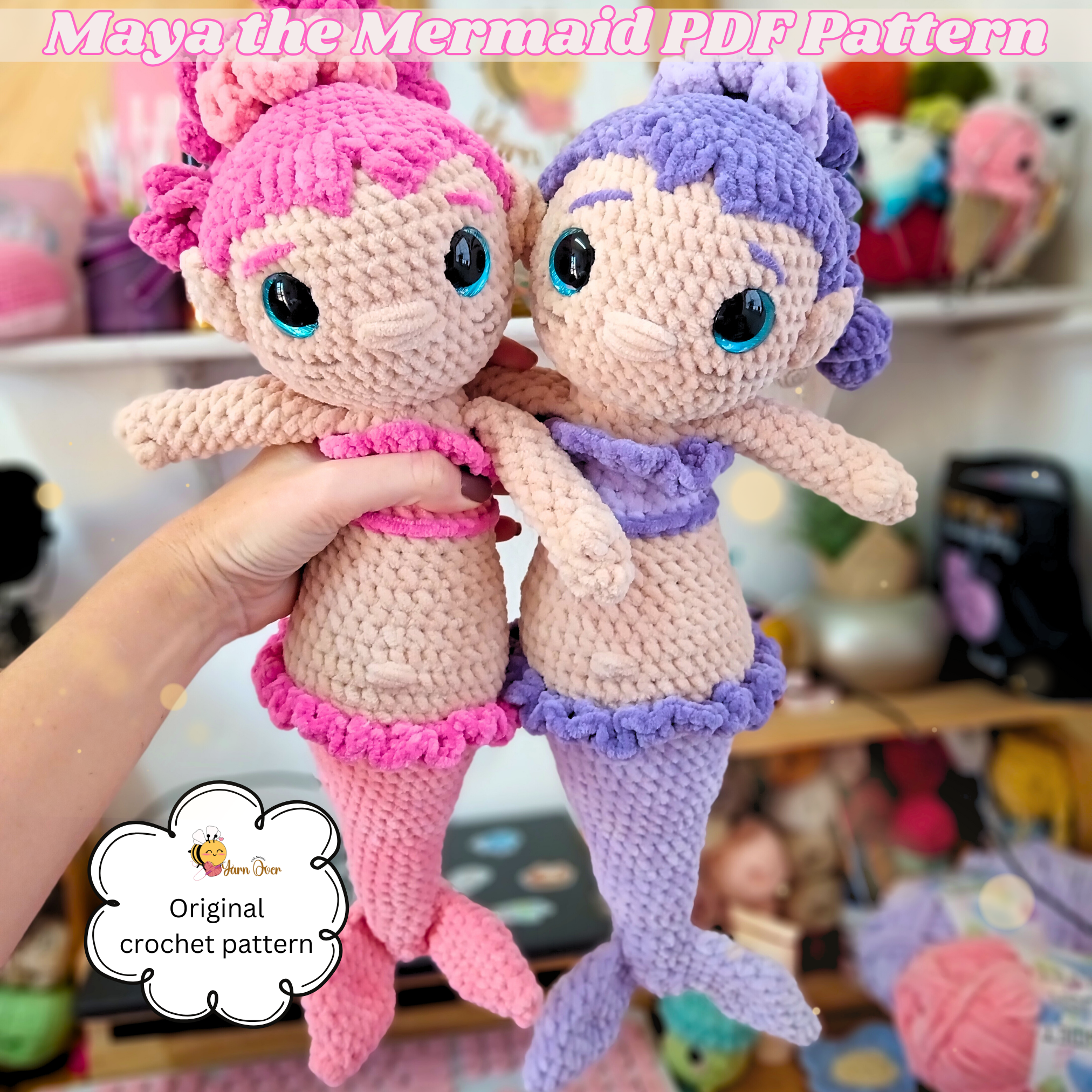 Maya the Mermaid - PDF Pattern
