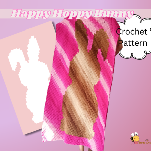 c2c bunny blanket pattern
