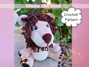Musa the Lion- PDF Pattern