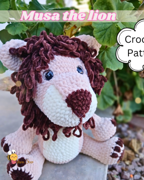 Musa the Lion- PDF Pattern