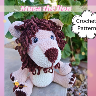 Musa the Lion- PDF Pattern