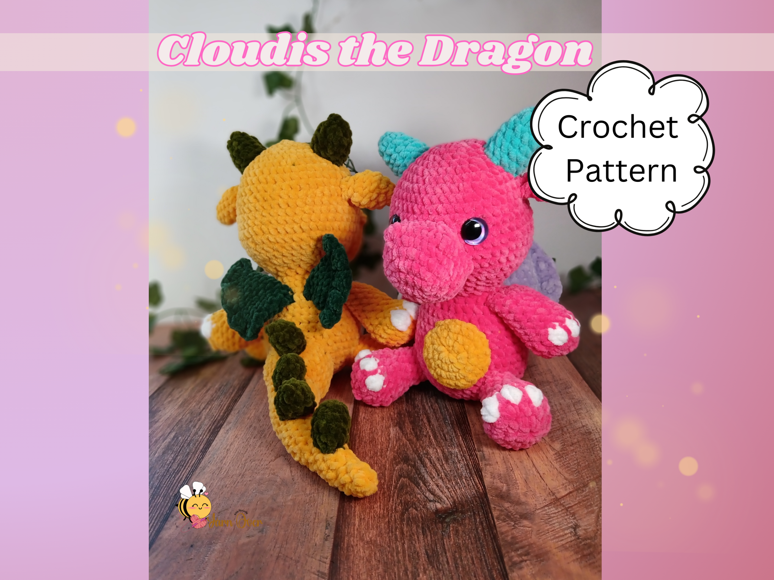 easy to follow crochet dragon pattern