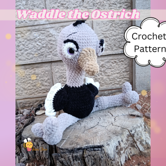 Ostrich Amigurumi crochet pattern- Waddle