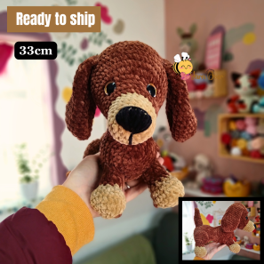 Dachshund brown big R340