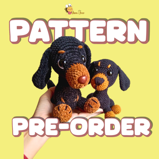 Lucky the Dachshund (Pre-order pattern)