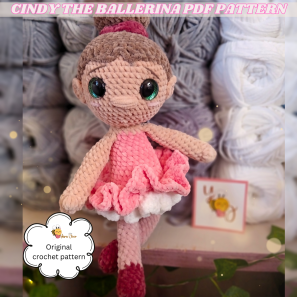 cute crochet pattern for ballerina pattern