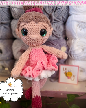 cute crochet pattern for ballerina pattern
