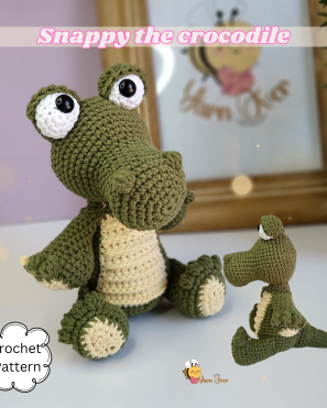 Snappy the Crocodile Pattern (PDF)