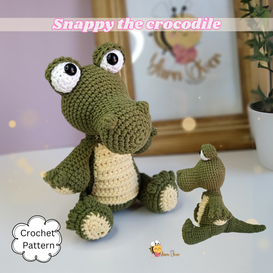 Snappy the Crocodile Pattern (PDF)