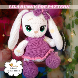 Lila Bunny- PDF Pattern