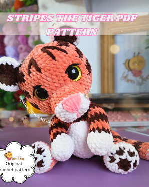 Stripes the tiger- PDF Pattern
