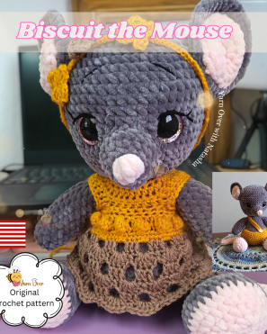 Biscuit the Mouse- PDF Pattern