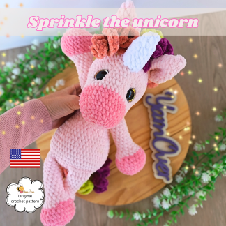Sprinkle the Unicorn PDF pattern