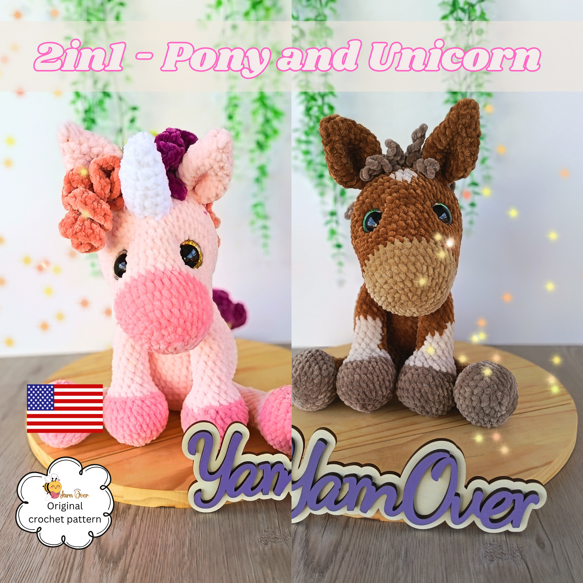 2in1 Poppy and Sprinkle pattern