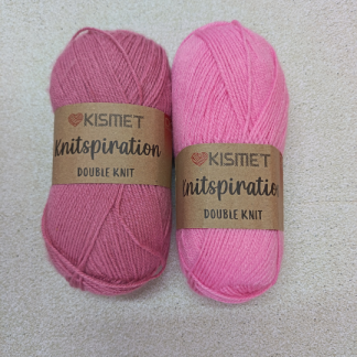 Knitspiration rose and fondant x 2 ball