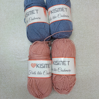Feels like cashmere silver 4 x balls