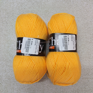 Charity chunky yellow x 2 balls