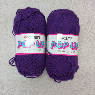 Pop Up DK dark purple x 2 Balls