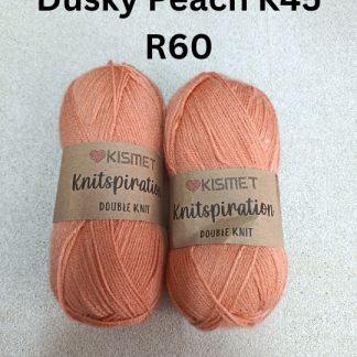 Dusky peach x 2balls