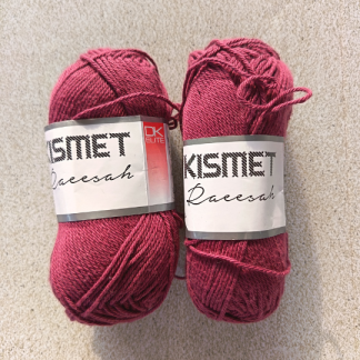 34 Raeesah plum purple  x 2 balls