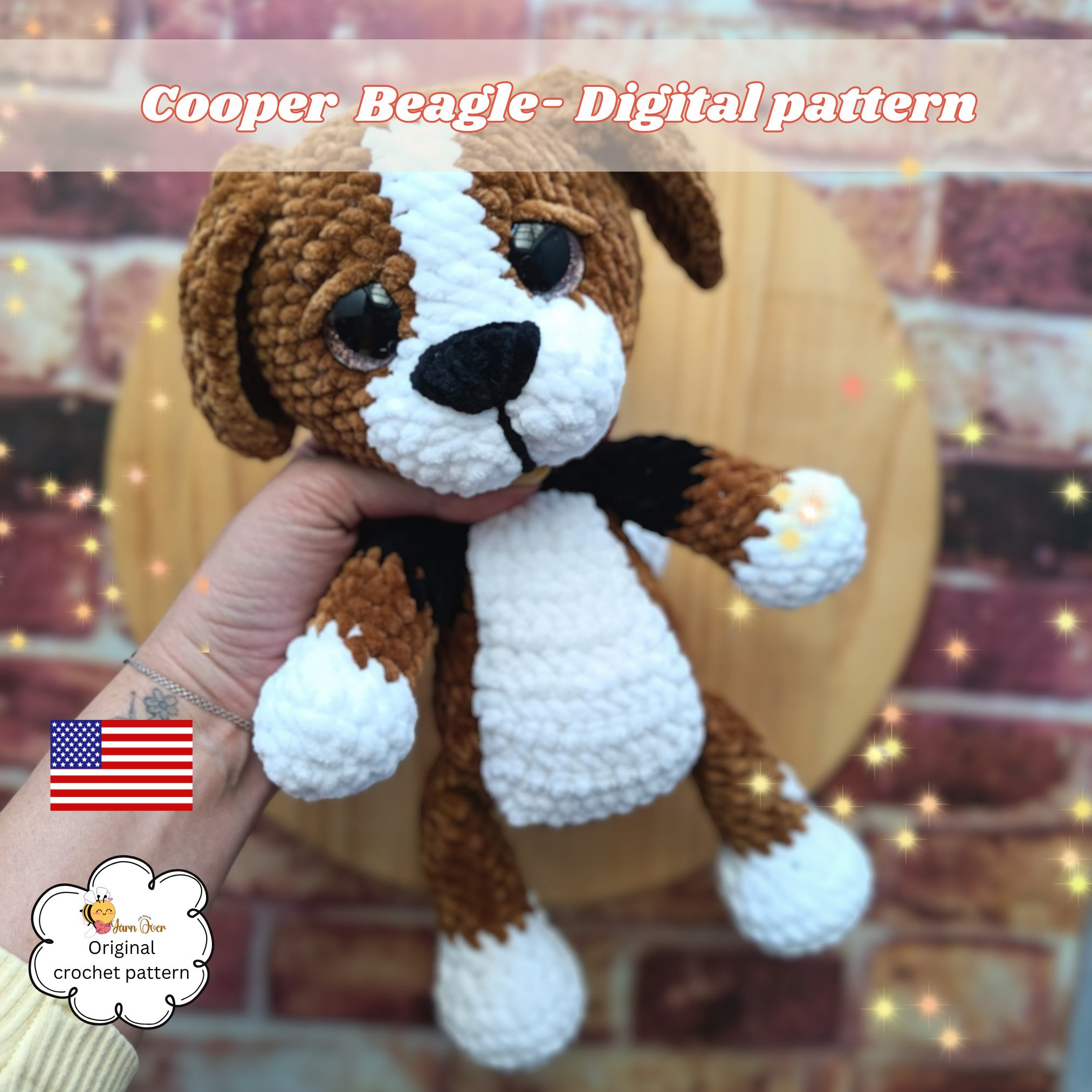 Cooper the Beagle- PDF PATTERN