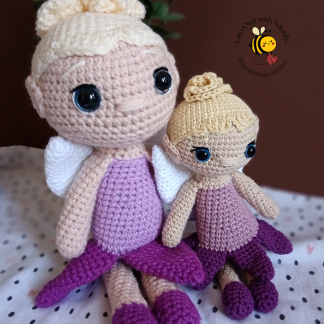 Flora the fairy crochet pattern- PDF