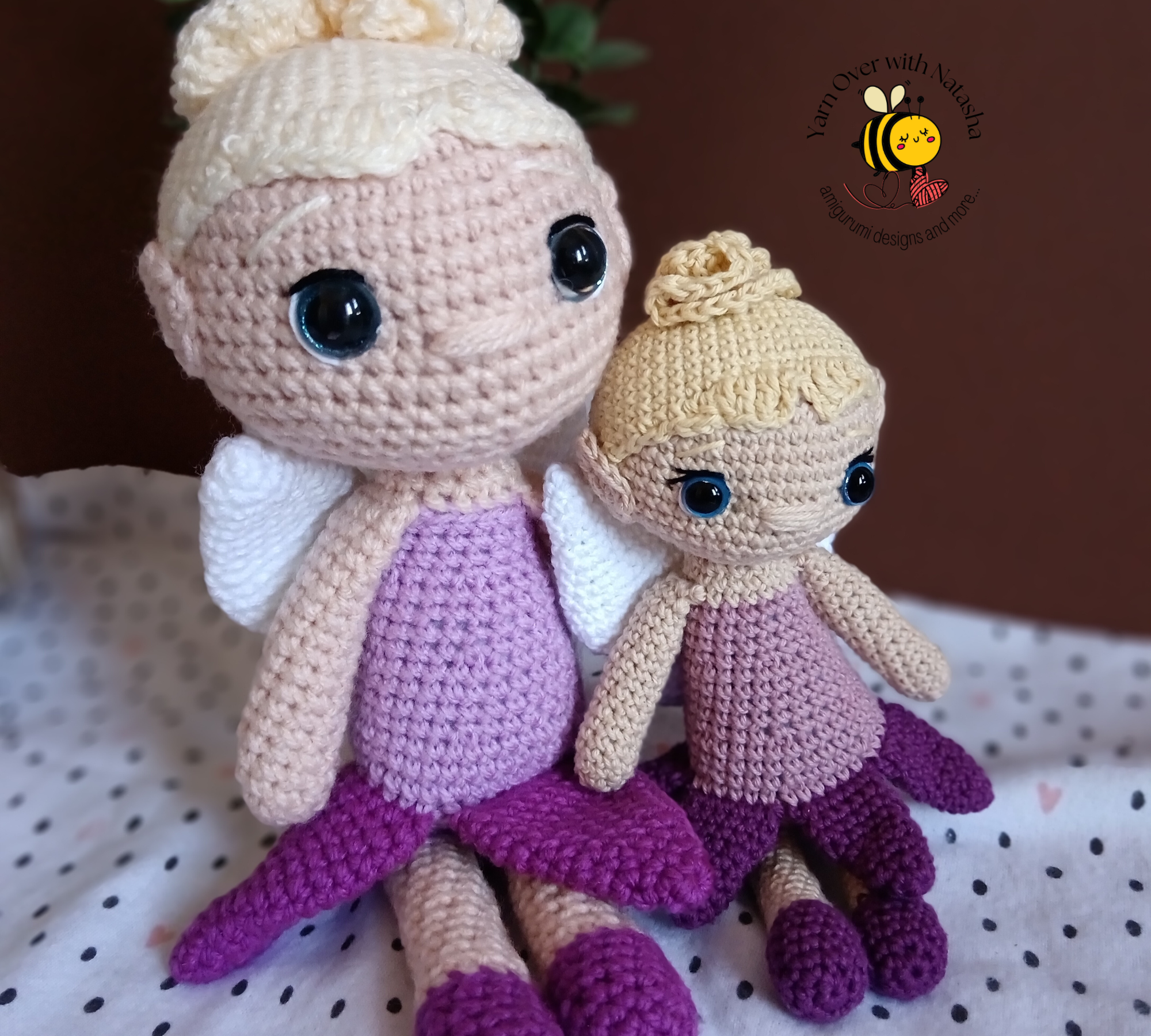 Flora the fairy crochet pattern- PDF