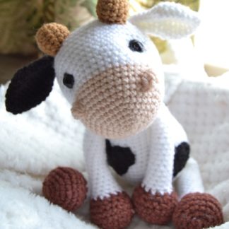 Crochet cow pattern - Penny